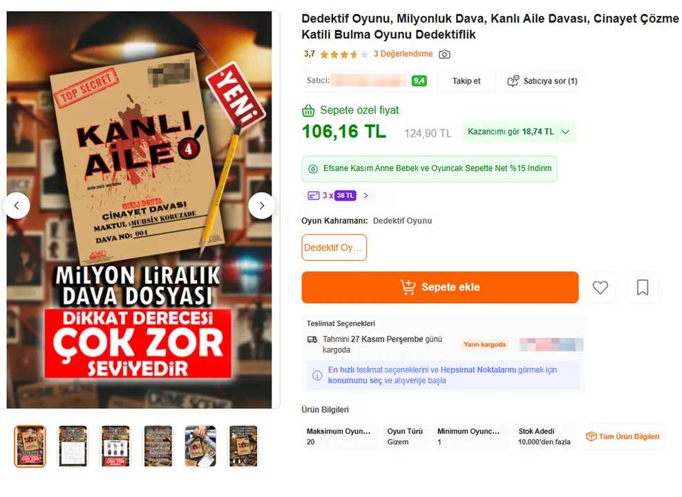 Oyuncakçı Raflarında Cinayet Senaryoları! 7